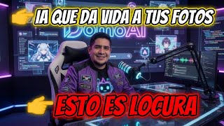 DOMOAI 🔥 Convierte fotos en video con IA (tutorial completo) #elomardelaia #domoai #ai #tecnologia