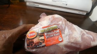 Boneless Pork Sirloin Roast |Stelly Grills N Chills