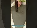 Expert Trowel Technique: Precisely Cutting & Shaping Wet Cement for Construction#cement #concrete