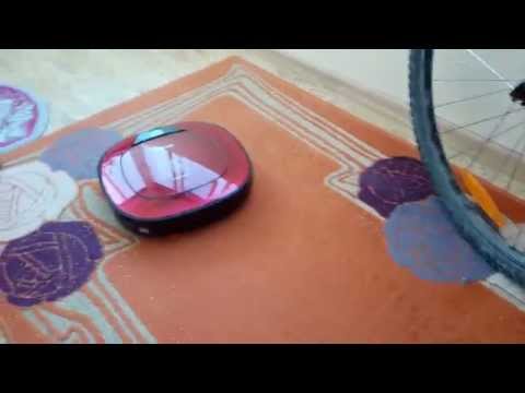 Видео 1 – Обзор робота пылесоса LG Hom-bot square - Уборка