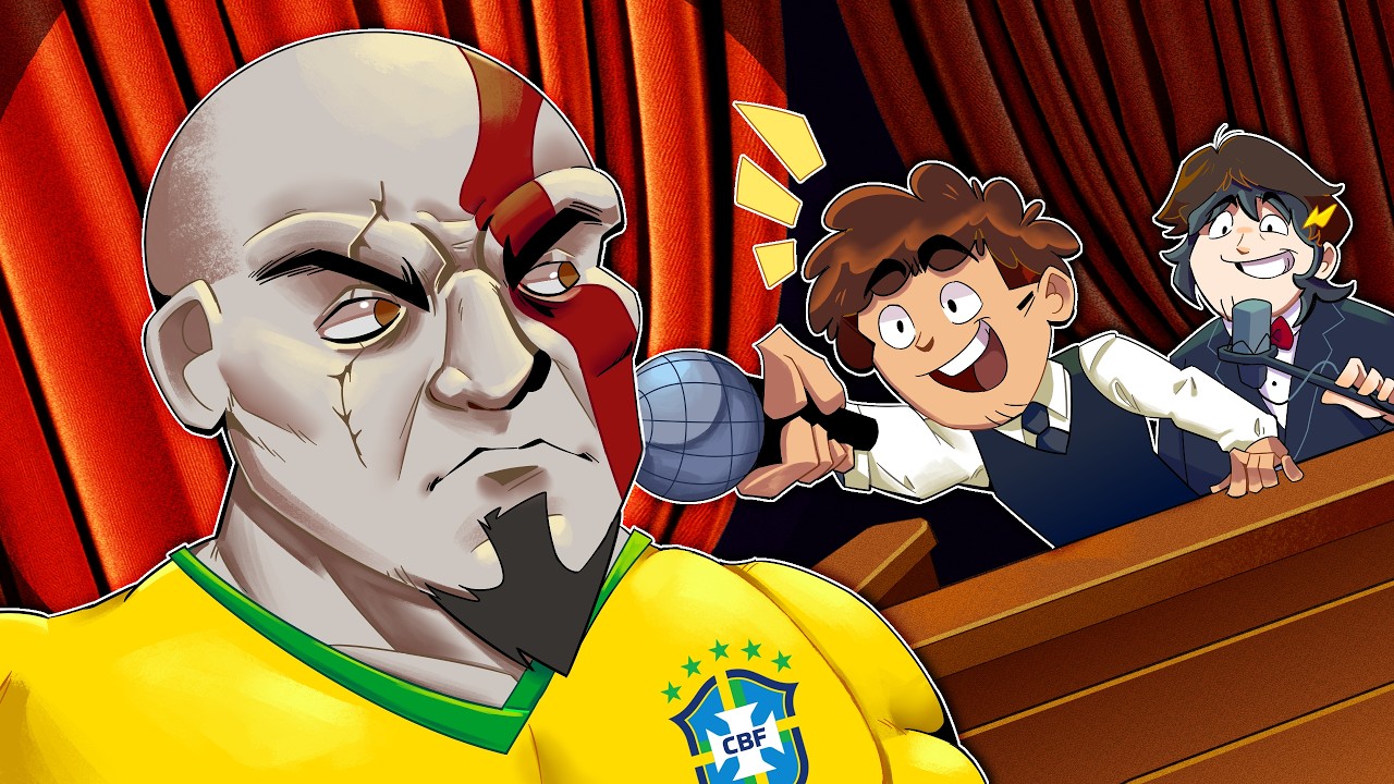 Entrevistando o dublador BRASILEIRO do Kratos