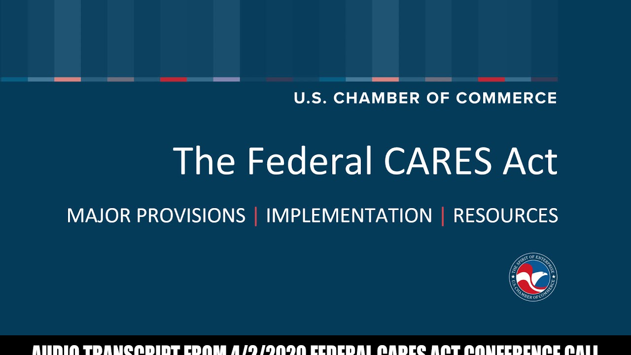 Federal CARES Act Explained YouTube