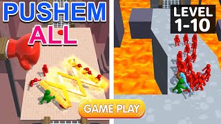 Push'em All Gameplay Walkthrough Level 1 - 10 | Android Game