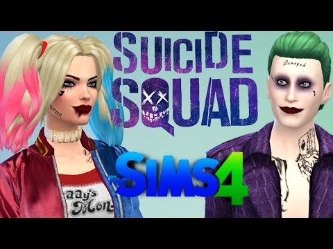 The Sims 4 - Criando o Esquadrão Suicida (Harley Quinn & Joker)