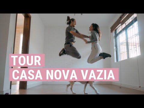 TOUR DA CASA NOVA VAZIA | DE APÊ NOVO