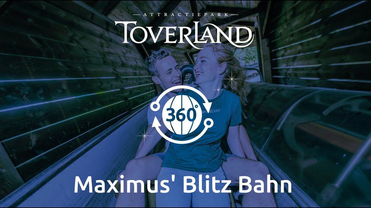 Maximus Blitz Bahn - 360° Onride - Attractiepark Toverland