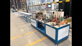 Aluminum profiles automatic film application machine