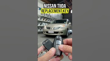 NISSAN TIIDA REPLACEMENT KEY