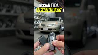 Nissan Tiida Replacement Key
