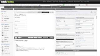 RackForms Extensibility With Zoho CRM API Calls