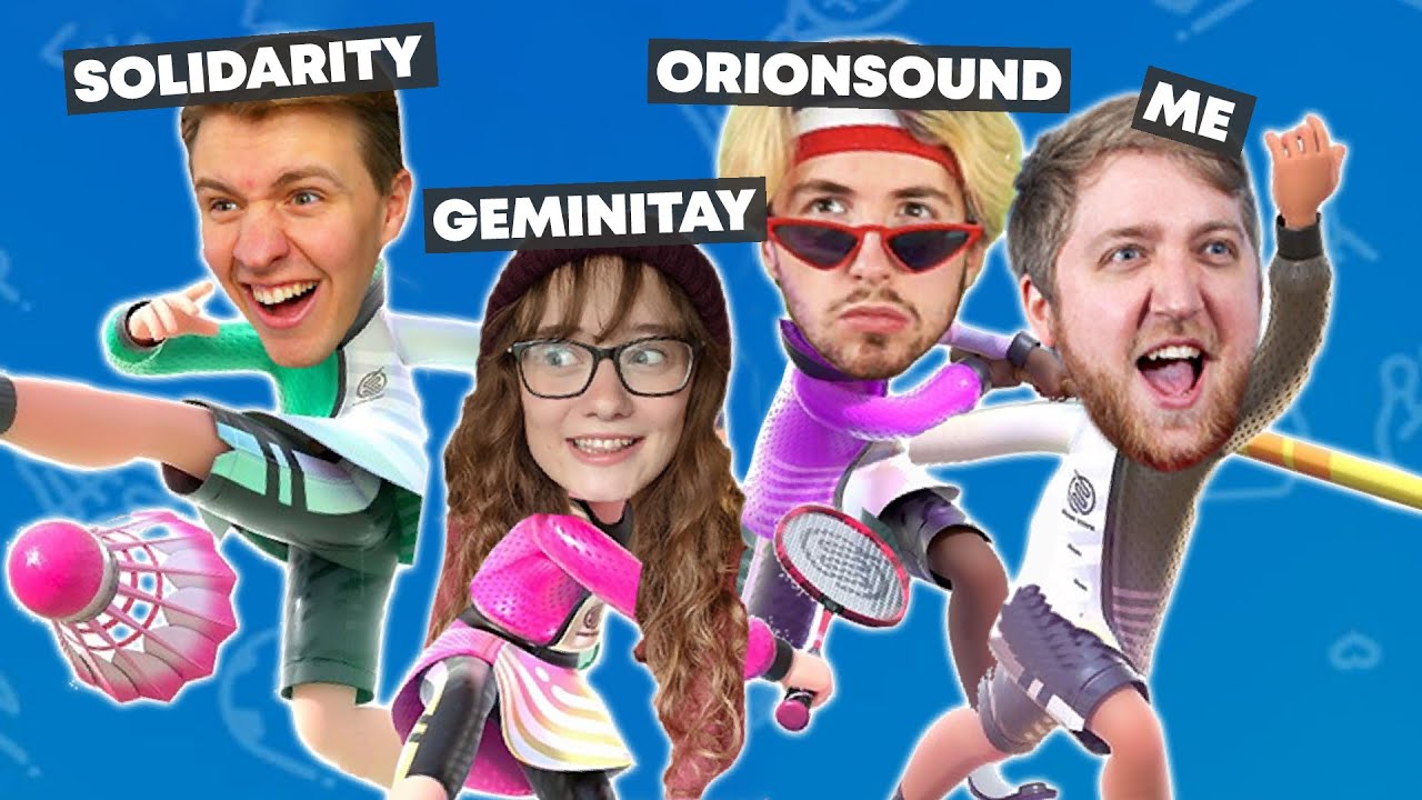 4 POWERHOUSES play Nintendo Switch Sports (feat. SolidarityGaming, TheOrionSound and GeminiTay)