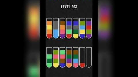 Water sort puzzle level 293