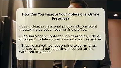 How Can You Improve Your Professional Online Presence? - Everyday-Networking