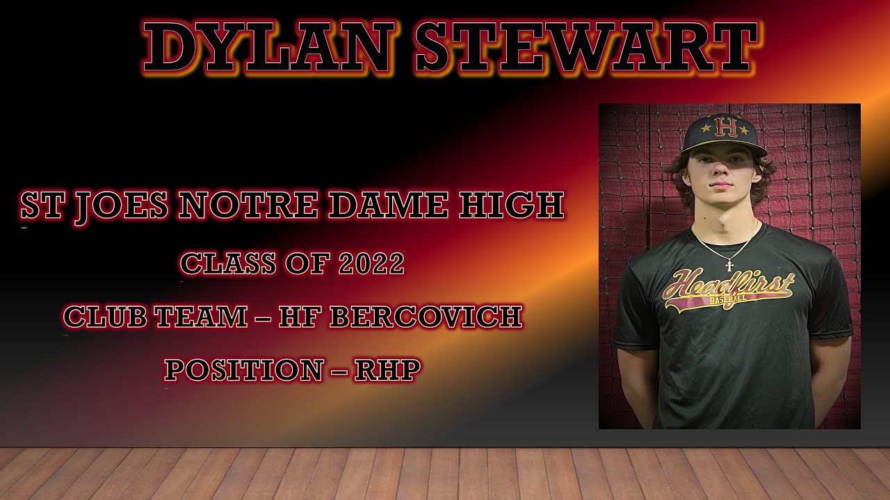 DYLAN STEWART - BASEBALL RECRUIT - 2022 RHP