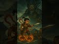The Warrior Who Defied Heaven While Still a Child #nezha #chinesemythology #china #chinese