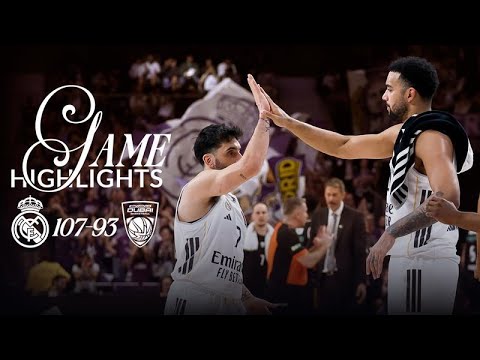 Real Madrid 107 - 93 Dubai Basketball | Euroleague