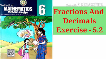 Fractions and Decimals || Ex-5.2