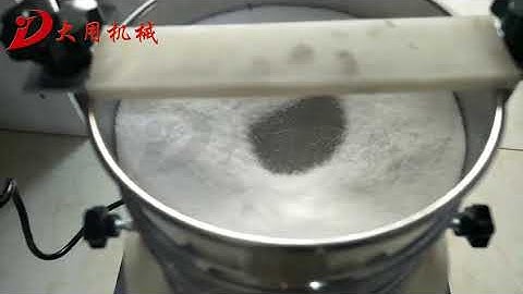 8‘’ Lab Sieve Shaker Testing Video