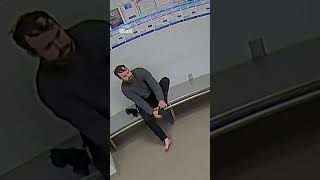 Former reality TV star Joseph Duggar being searched and booked in Arkansas jail