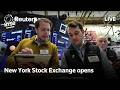 LIVE: New York Stock Exchange opens