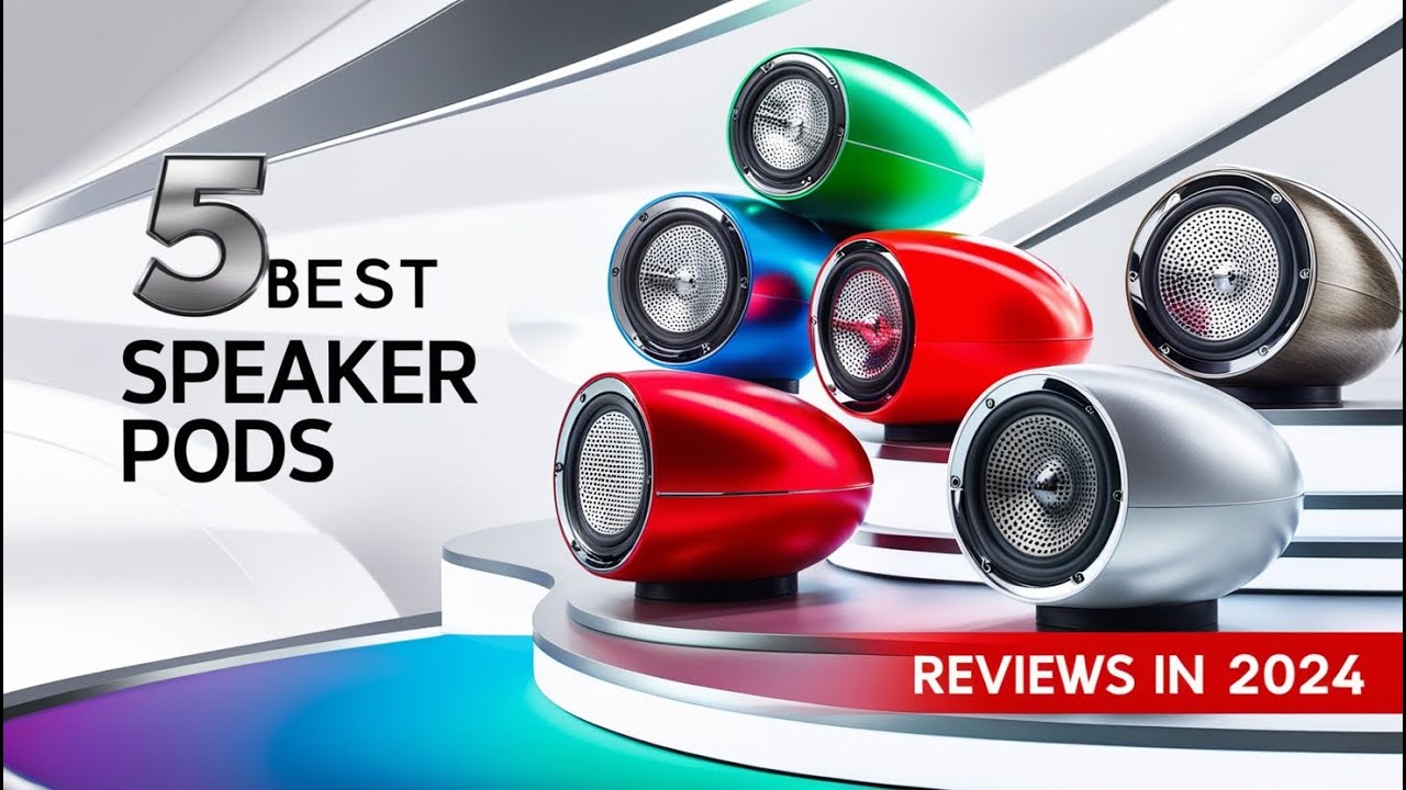 5 Best Speaker Pods Reviews in 2024 [Speaker Pods Buying guide]