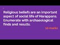 Religious Beliefs & Social Life of Harappans | Vizag IAS Academy