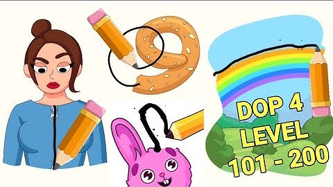 DOP 4: Draw One Part All Levels 101-200 Gameplay Walkthrough