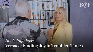 Backstage P Versace Finding Joy In Troubled Times