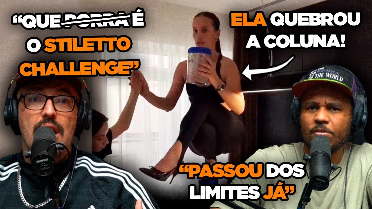 INFLUENCER QUEBRA A COLUNA TENTANDO FAZER TREND DO TIK TOK