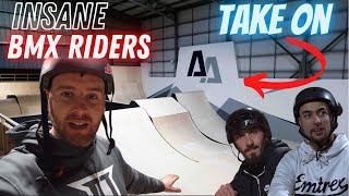 Riding BMX with the 2 of the best riders in the WORLD!! [ JACK CLARK & KAINE MITCHELL ]