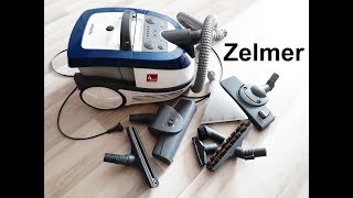 Видео Моющий пылесос Zelmer Aquawelt 919 (Зелмер) ОТЗЫВ | ОБЗОР насадок (автор: Диана Литвиненко)