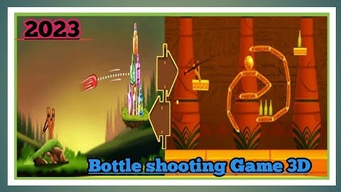 Bottle shooting game | know download Gameplay (ios to Android)  walkthrough #@Bottlegaming786