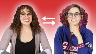 CurlyHaired Women Swap Hair Routines