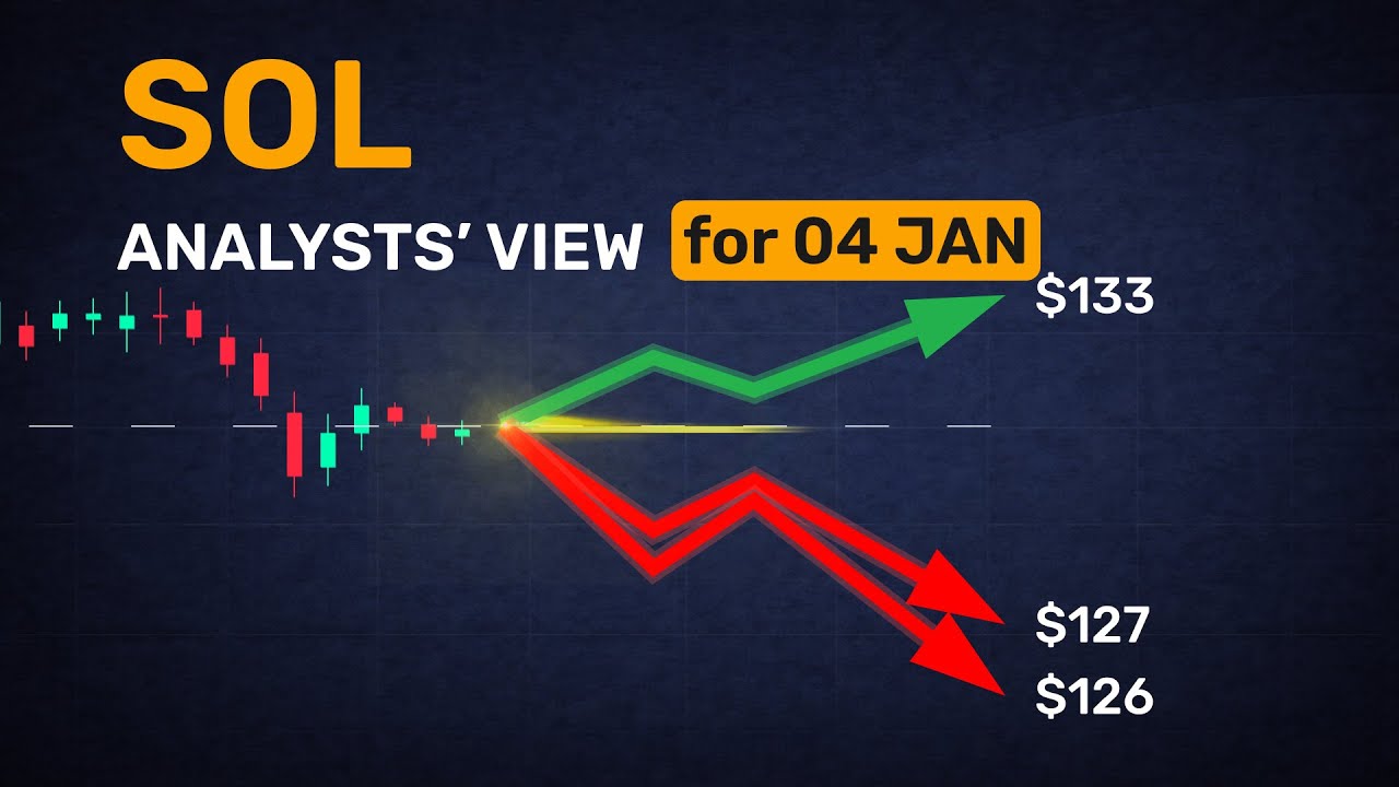 Quick view, full depth — SOL forecasts for January 4 in 5 mins