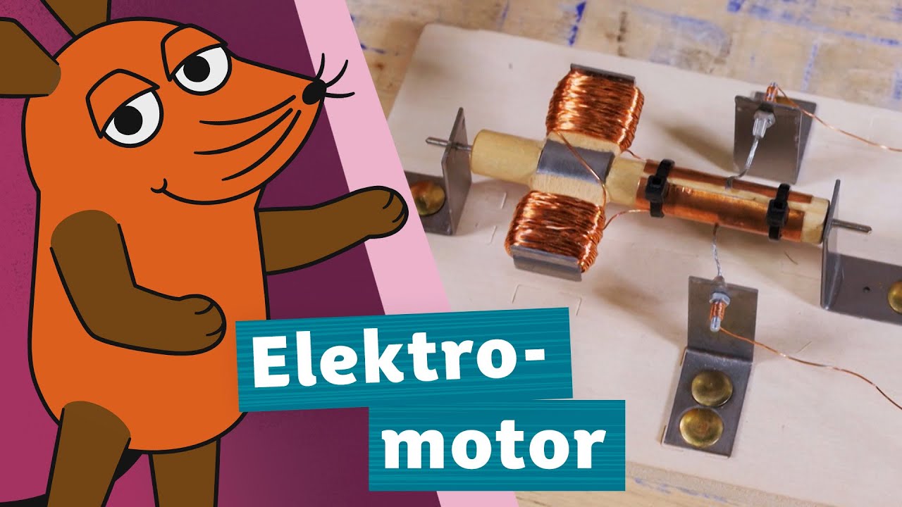 Wie funktioniert ein Elektromotor? | Die Maus | WDR