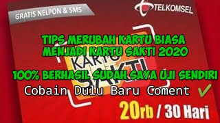 Cara Mengubah Kartu Telkomsel Biasa Menjadi Kartu Sakti Telkomsel Terbaru 2021