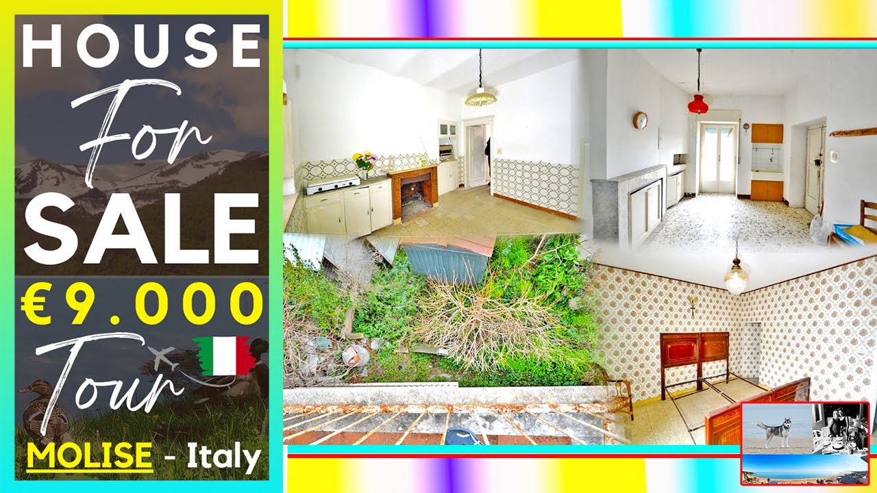 Недорогой дом с ремонтом и садом в Молизе на продажу в Италии | Виртуальный тур