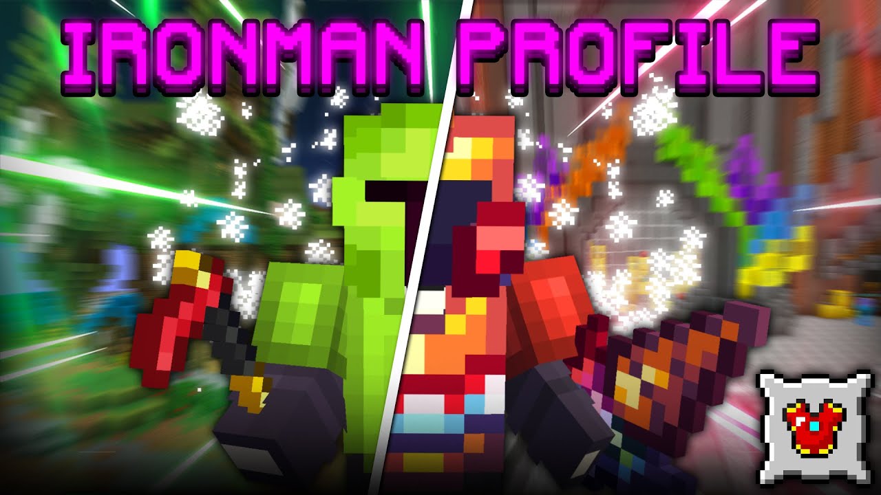 we had the PERFECT START to the game (Hypixel Skyblock IRONMAN)