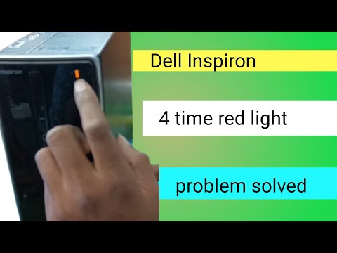 Dell Inspiron 3268 | dell 3268 no display | 4 time red light problem | how to check dell Inspiron
