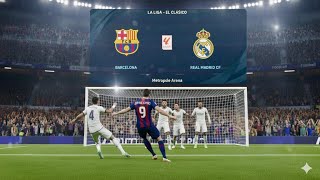 El Clásico Barcelona Vs Real Madrid Full Match Pes 2021 Ps5 Gameplay 4K 60Fps