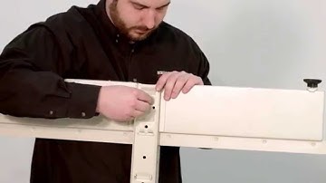 How To Assemble a Double Sided Gondola Shelving Display Unit | Item 1371