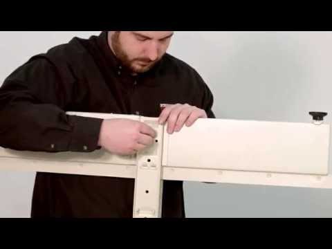 How To Assemble a Double Sided Gondola Shelving Display Unit | Item 1371