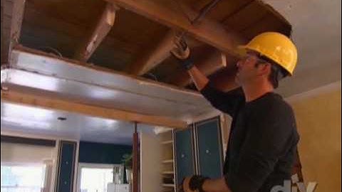 Load-Bearing Beam Installation - DIY Network