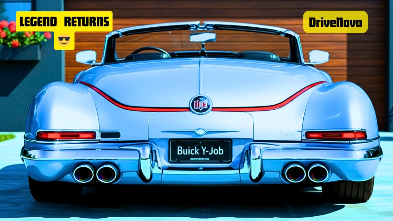 2026 Buick Y-Job Is Back... It might be the most elegant American luxury car ever!