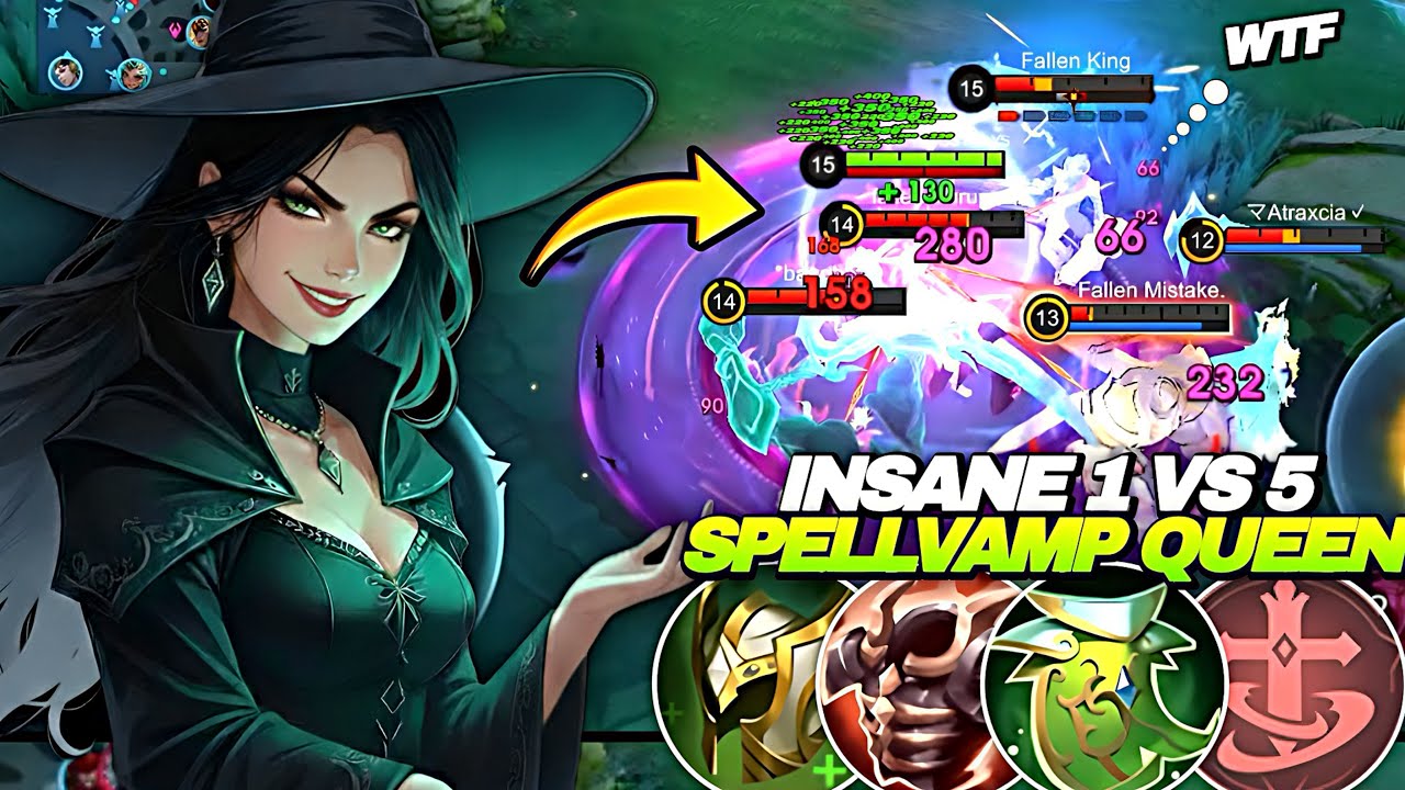 САМАЯ НЕУБИВАЕМАЯ СБОРКА ДЛЯ АЛИСЫ 😈 МОЖЕТ ВЫЖИТЬ В ЛЮБОЙ СИТУАЦИИ, ДАЖЕ В КОМАНДНЫХ БОЯХ 1 ПРОТИ...