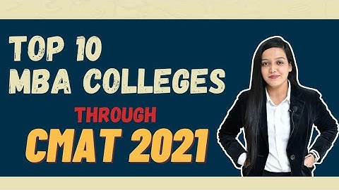 Top 10 MBA Colleges Through CMAT || Selection Process || Fees Structure || Avg Packages || ROI