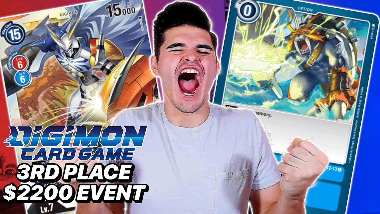 Digimon TCG 3rd Place Blue Omnimon Deck Profile Set 1.0 Format | Digimon Card Game (2021)