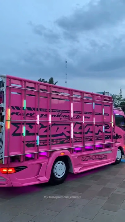 Truck warna pink Viral Setory Wa #truckindonesia #storywa #bma #truckdriver #truck