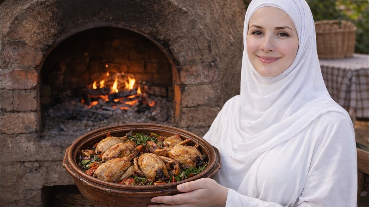 طاجن السمان المحشى باللحمة المفرومة فى الفرن 😋