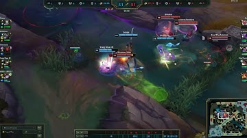 yung maw kogmaw scripter evading skillshots. (video for riot games)